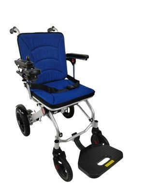 Складной алюминиевый инвалидный кресло с двигателем без щетки DC24V150W*2 113mm*580mm*960mm